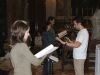 Rehearsal at the Mdina Cathedal