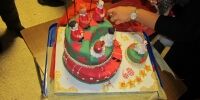 Social gathering - surprise birthday cake!